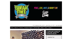 Desktop Screenshot of breakfreehouston.com